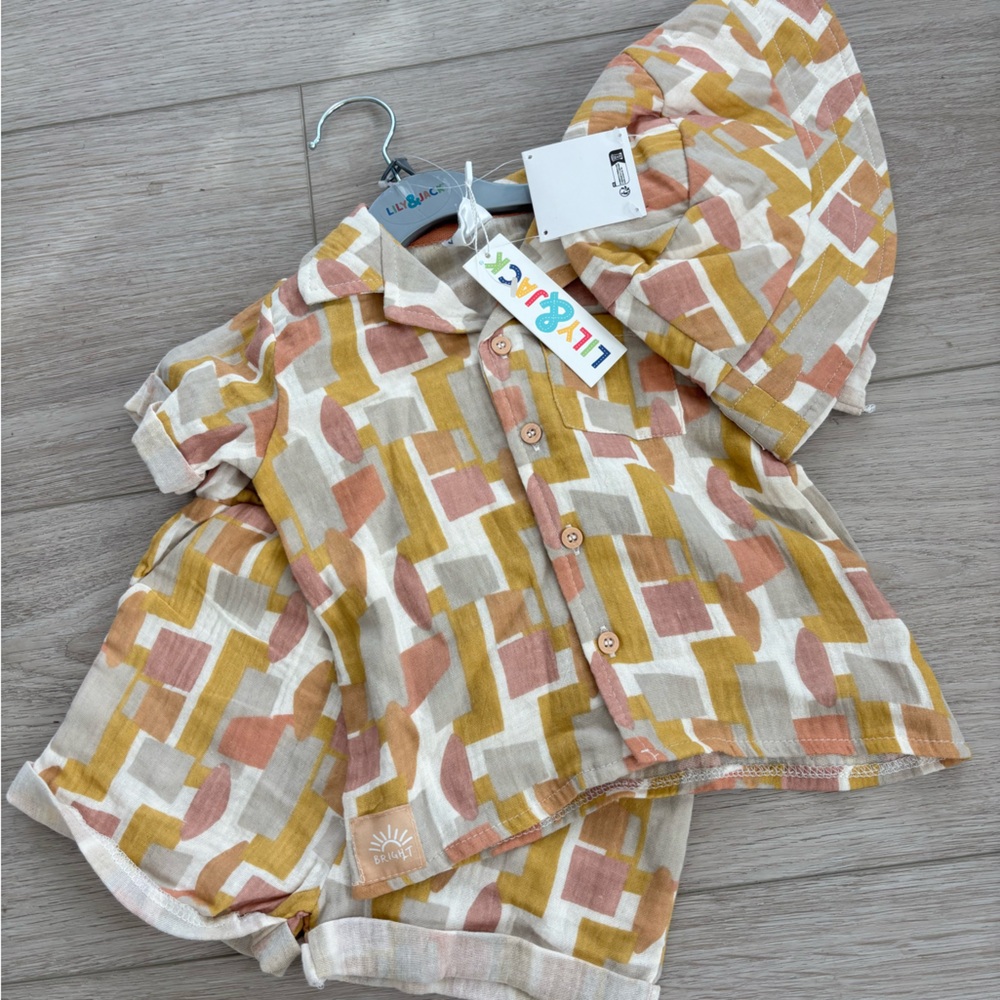 BNWT Lily & Jack 3 piece set sz 12 months
